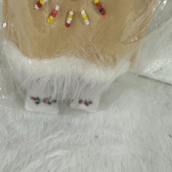 Vintage Souvenir Indian Doll Sleepy in motion Eyes in plastic - Picture 4 of 7